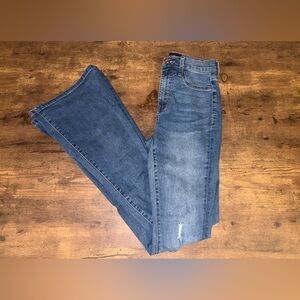 Fashion Nova Classic Women's Blue Flare Jeans
